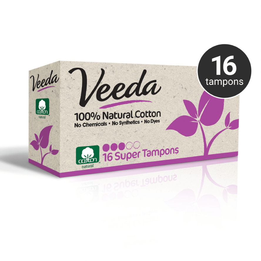 Veeda Natural Cotton Liners, Non-GMO, Hypoallergenic, Folded, 3 Boxes, 40  Count Each : : Health & Personal Care
